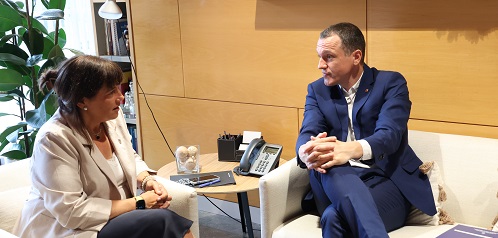 Visita del conseller de Agricultura: Òscar Ordeig y Gemma Badia se comprometen a garantizar la viabilidad del campo agrario